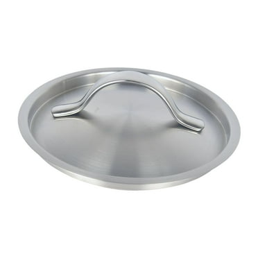 jicheng Stainless Steel Pan Lid Pan Covers Cookware Heat Resistant Universal Frying Pan Covers Pans Pots Lid Cover for Barbecue Camping 16cm