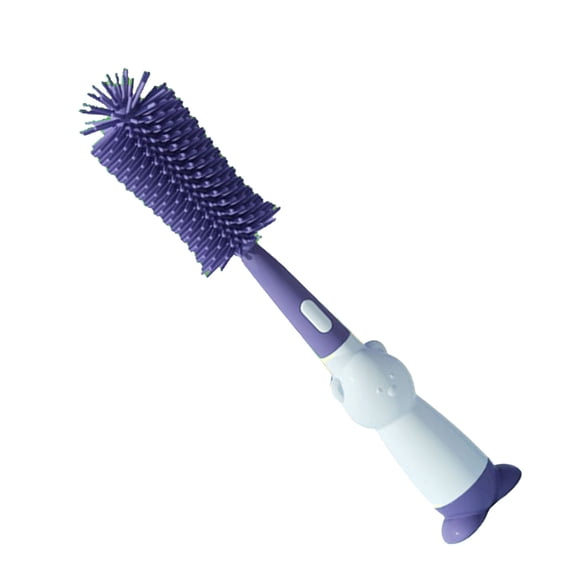 jieadkavo Cleaning Brush Cleaning Supplies Nipple Brush Combination Bottle Brush Set Baby Bottle Silicone Bottle Brush Cleaning Cup Brush Cleaning Tools 1x cleaning brush