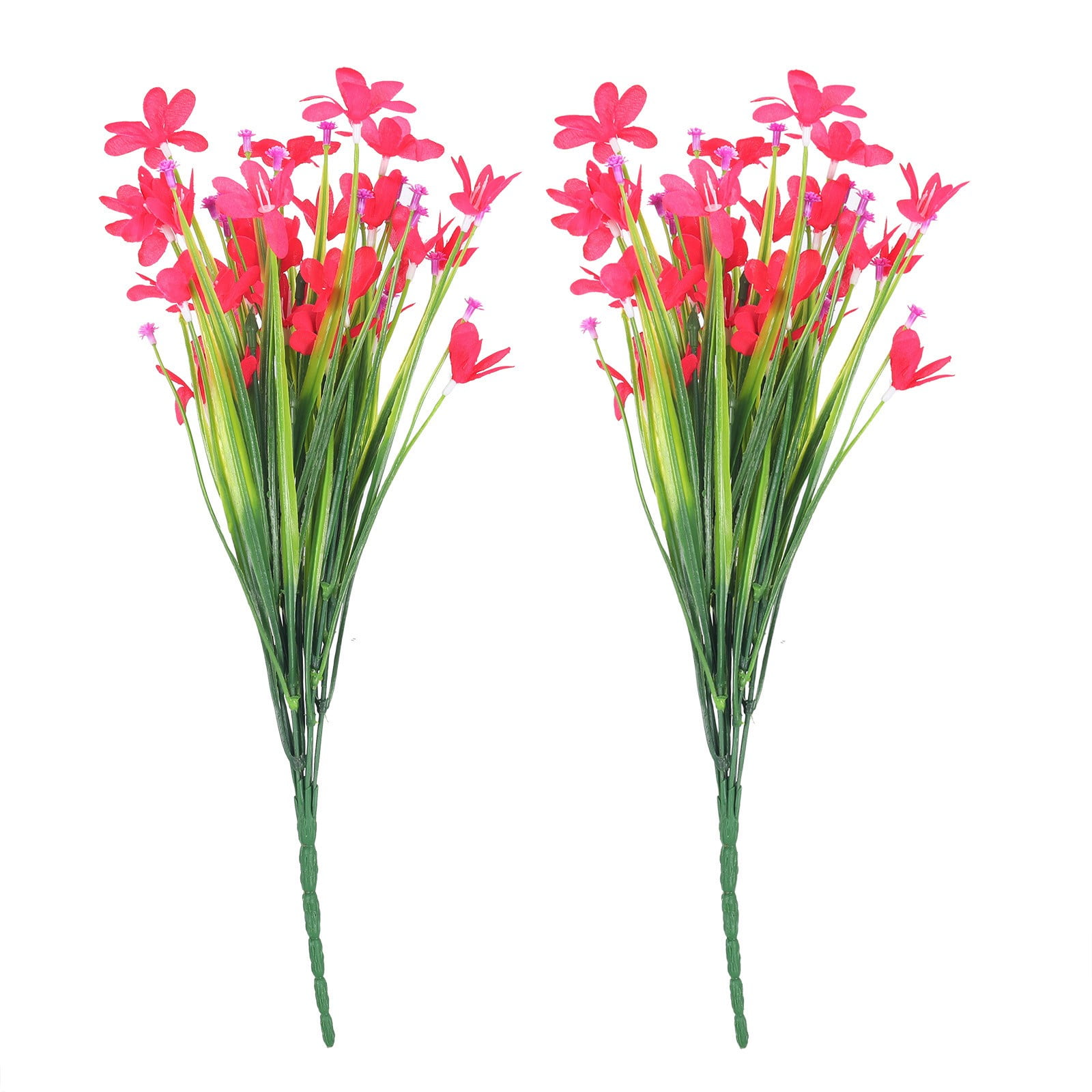 jieadkavo Fake Plants Artificial Green Porch Garden Flowers Outdoor