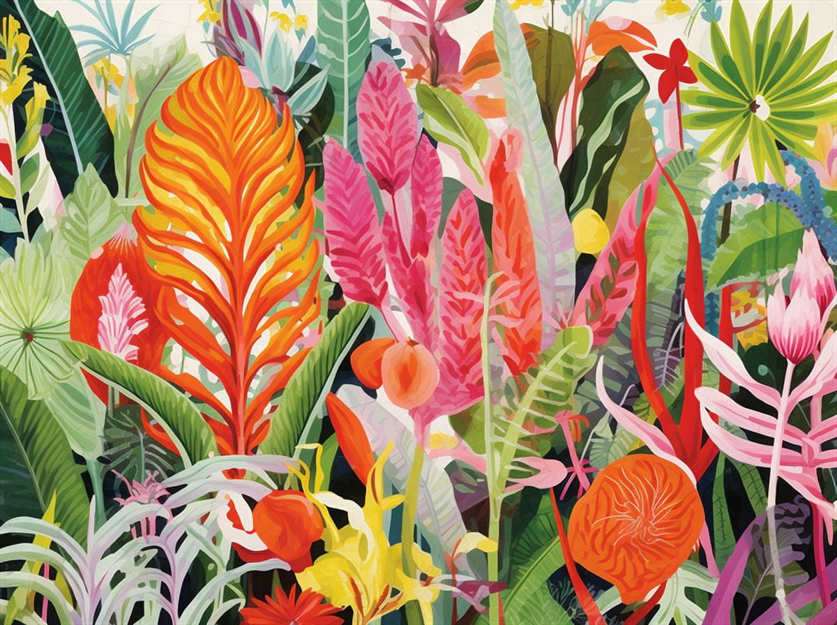 Butterfly Tree 1000 Piece Jigsaw Puzzle For Adults - Tree Of Life, Colorful Nature & Flowers