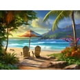 thumbnail image 1 of jigsaw Puzzles 500 pieces usa Hawaiian Life Tropical Beach Formation wooden Challenging Puzzles Perfect for Game Nights 20.4'' x 14.9'', 1 of 5