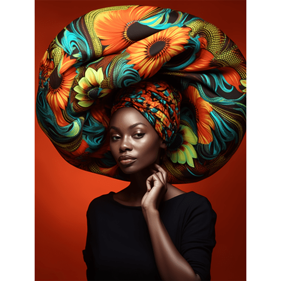 jigsaw puzzles 50 pieces for adults I Am Afro Queen Meditation Poster Black Woman American African Women,Mother Gifts wooden Challenging Puzzle Perfect for Game Toys Nights 7.9'' x 5.9''