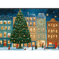 thumbnail image 1 of jigsaw puzzles 500 pieces Winter Lights Christmas Countdown Featuring Images of Winter City Fun Formation wooden Challenging Puzzle Perfect for Game Night 20.4'' x 14.9'', 1 of 5