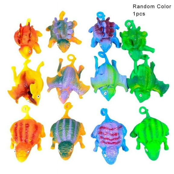 jileijar 1PCS Dinosaur Blow Up Inflatable Balloon Ball Funny Bouncing Stress Sensory L4Q2