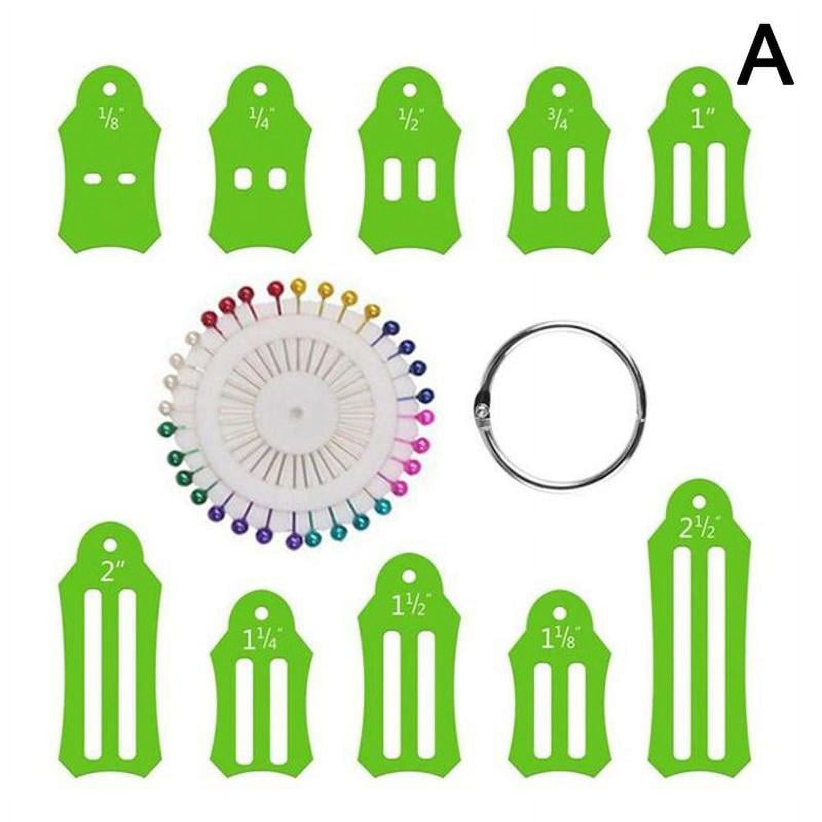 jileijar Bias Tape Maker Kit Set Jelly Roll Sasher Tool For Sewing