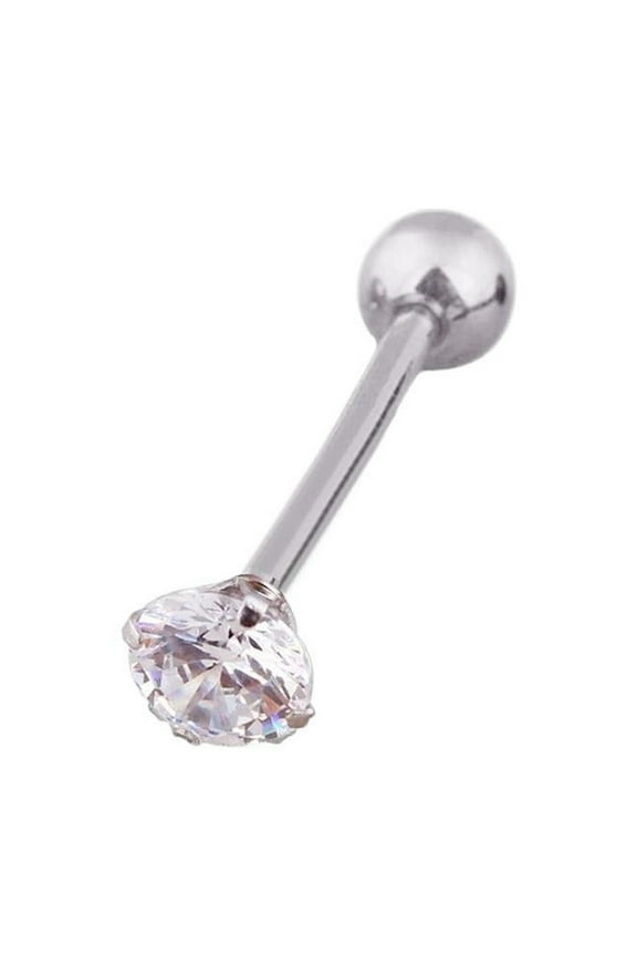 Cartilage Earrings Stud Gem Flat Disc Back Tragus Nose Piercing Helix `-` O5Z9