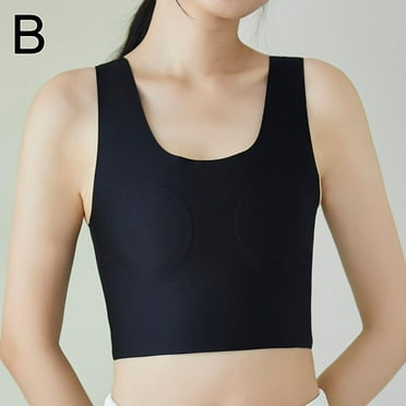 jileijar Corset Underwear Short Vest Fixed with Chest Cushion Wrapped Around Thin Chest M2F2