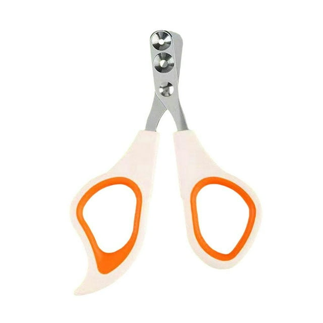 jileijar Double Hole Nail Clippers For Small Dog Stainless Steel Puppy Claws Cutter Grooming Pet Trimmer Clippers Nail dogs rabbit small cats tools dog kitten cats A6G0