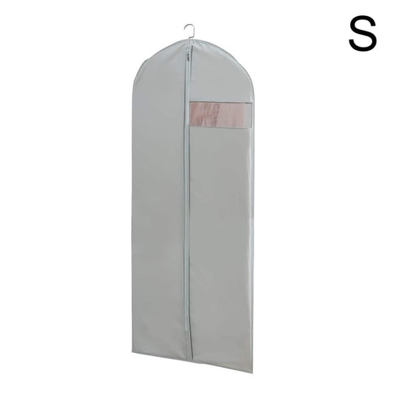jileijar Dustproof Clothing Covers Waterproof Clothes Dust Cover Coat Suit Dress Protector Hanging Garment Organizer Closet Bags