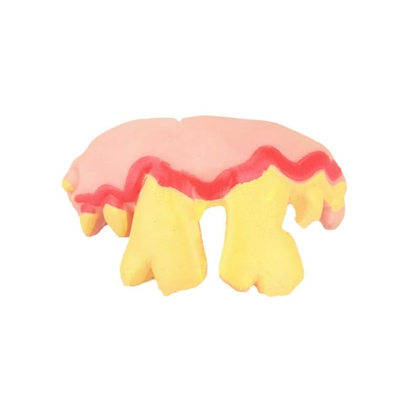 jileijar Fake Halloween Teeth Costume Trick Toy False Funny New Teeth UK Decoration J2Z6