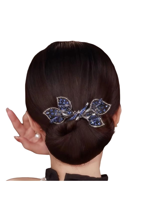 jileijar Hair Accessories Rhinestone Flower Hair Clip Hair Twist Maker Women New O7U4