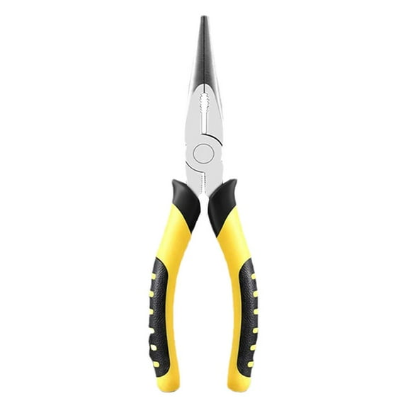 jileijar Heavy Duty 6" Combination Long Nose Side Cutter Cutting Pliers, A8T2