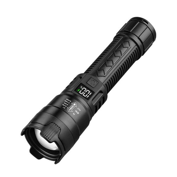 jileijar LED Flashlight USB Rechargeable Torch Light High Power Flashlight Tac N2B7
