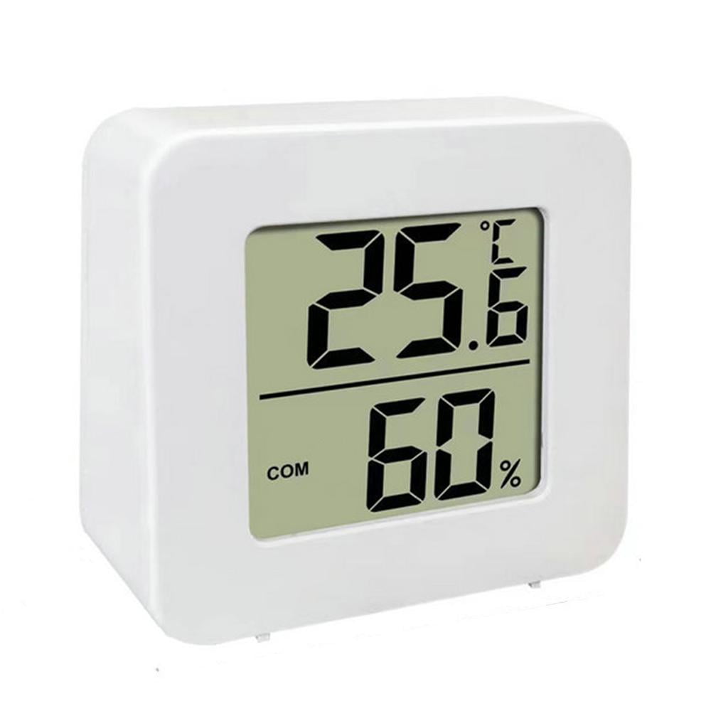 jileijar Mini Hygrometer Thermometer Digital Humidity Temperature Gauge Monitor C6F9