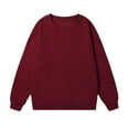 thumbnail image 1 of jinghuiyue Womens Sweatshirts Casual Crewneck Oversized Long Sleeve Pullover Hoodies Tops XL, 1 of 7