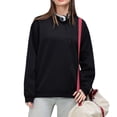 thumbnail image 1 of jinghuiyue Womens Sweatshirts Casual Crewneck Oversized Long Sleeve Pullover Hoodies Tops XL, 1 of 8