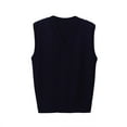 thumbnail image 1 of jinghuiyue Womens Sweater Vest V Neck Sleeveless Knitwear Tops Classic Pullover Vests Casual Business Fashion XL, 1 of 9