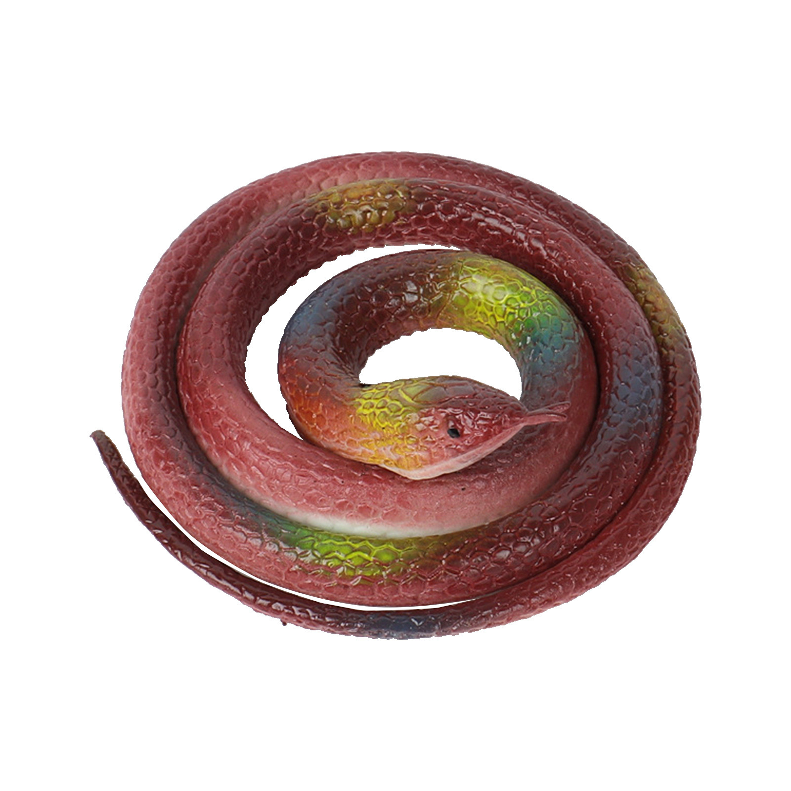 jinhua058 Rubber Snakes To Keep Birds Away Realistic Fake Rubber Snake