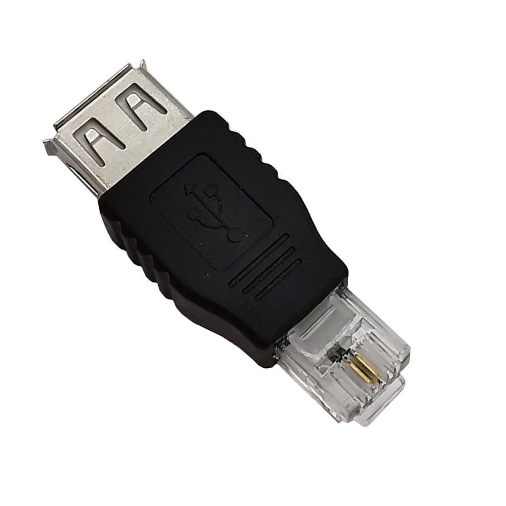 jinsenhg USB 0 USB Female To RJ11 Connector Easytoinstall And Durable