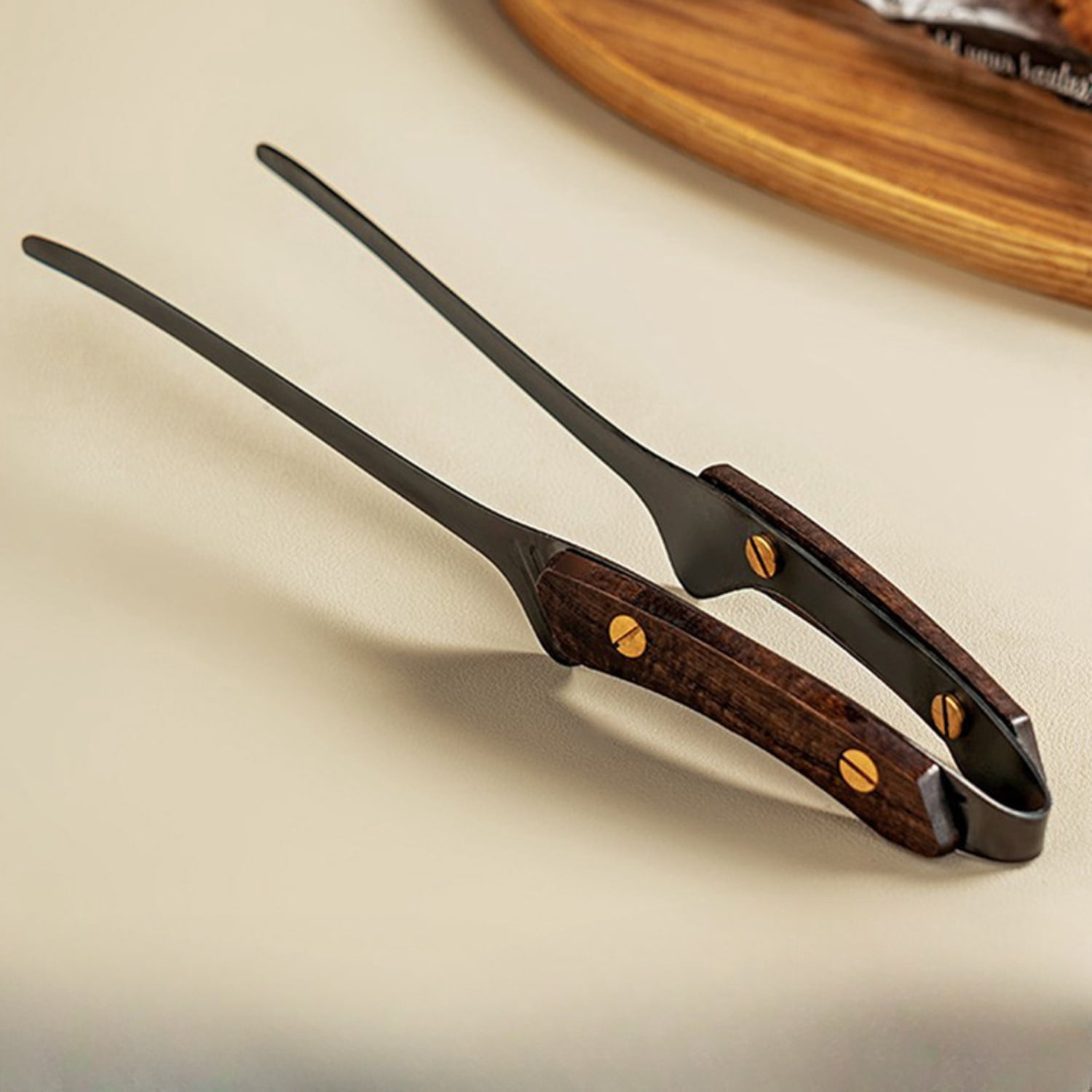 jinzhoueqb 1pc Serving Tongs Food Tongs Barbecue Tongs Stainless Steel