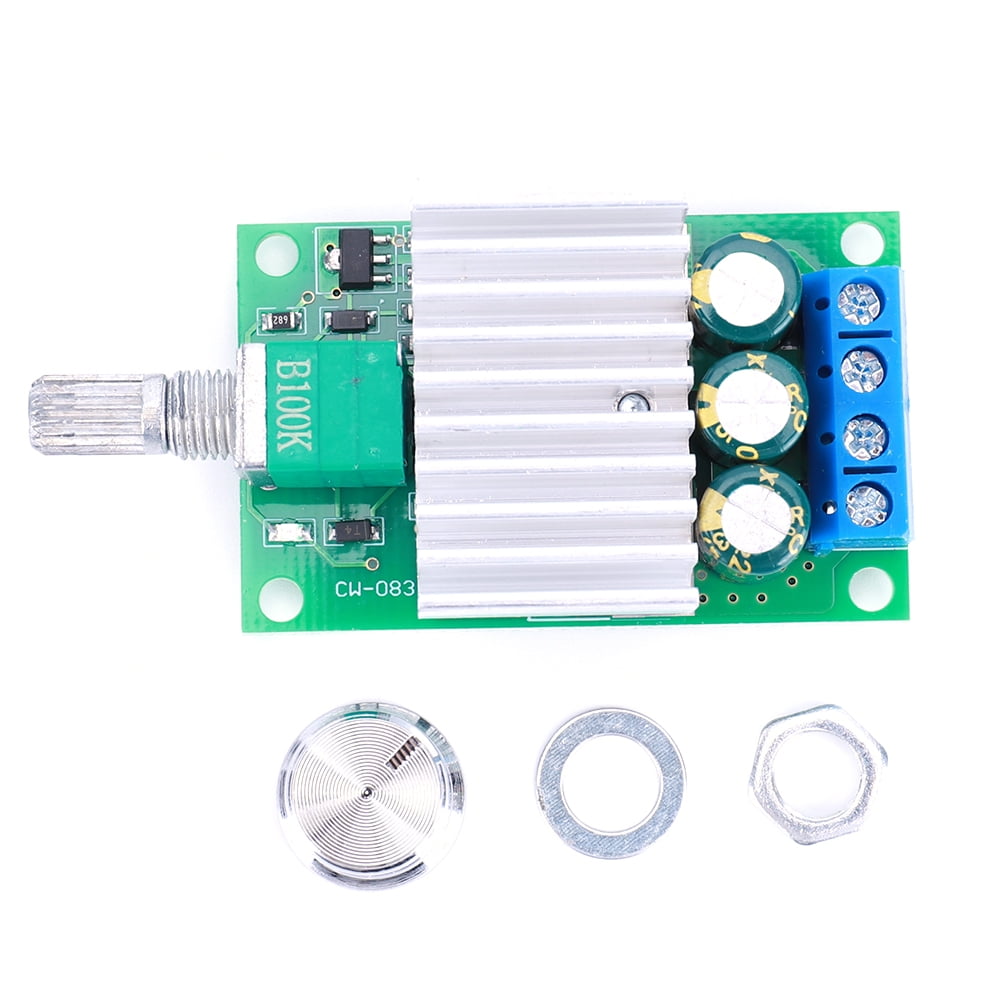 jixopn 10A 12V30V PWM DC Motor Speed Controller 12V 24V PWM DC Motor