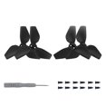 jixopn 2 Pairs Replacement Props Blade Lightweight Fans Wing Propellers