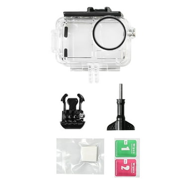 jixopn 60M/196FT Waterproof Case Underwater Housing Diving Cover with Anti-Fog Diving Protective Shell for DJI Osmo Action 5 Pro/4/3 Camera Accessories