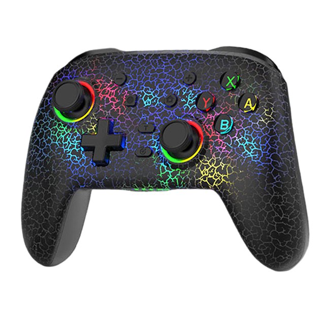 jixopn Console Controller Programmable Gaming Remote Joystick for