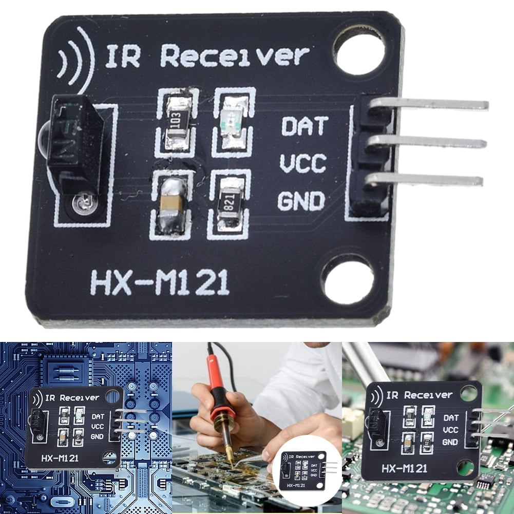 jixopn Digital 38khz IR Receiver Sensor Module for Arduino Electronic ...