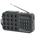 jixopn Mini Portable Pocket FM Radio Support USB