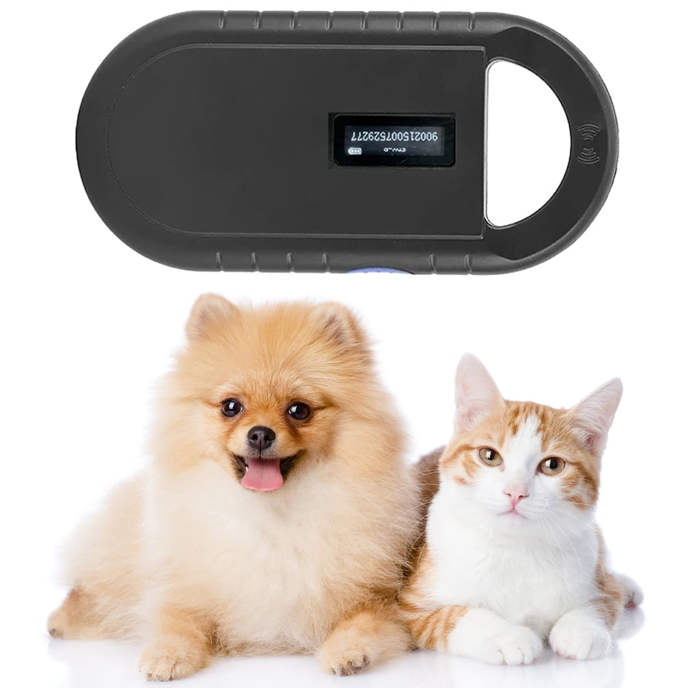 Boxwizard Pet ID Chip Reader - Rechargeable Microchip Scanner For Dogs & Cats, OLED Display, Reads FDX-B/EMID