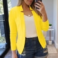 thumbnail image 1 of jjayotai Blazer Jacket for Women, Fashion Dressy Open Front Cardigan Jackets Casual Long Sleeve Work Office Suit Attire, 1 of 7
