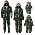 thumbnail image 1 of jjayotai Christmas Family Pajamas Matching Sets, Onesie Holiday Jumpsuits Pjs Set Santa Claus Xmas Clothes Elk Cozy Homewear Red M-Mom, 1 of 5