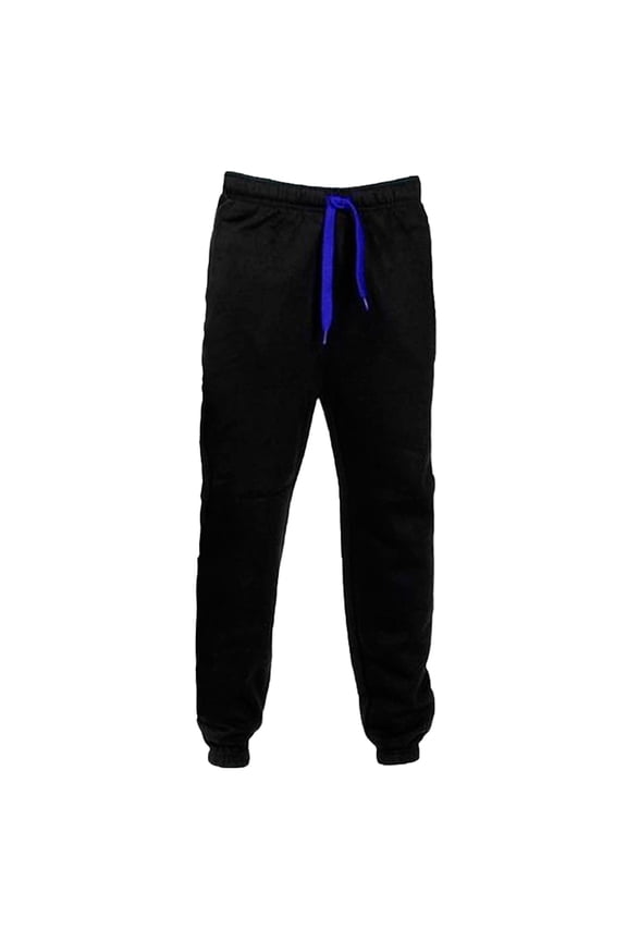 Fleece Sweatpants for Men, Men's Lounge Pants, Men's Athletic Pants, Men's Sweat Pants with Pockets Blue XL