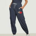 thumbnail image 1 of jjayotai Joggers for Women 2024, High Waisted Love Heart Graphic Sweatpants with Pockets,Y2k Fall Winter Fashion Outfits Trousers, 1 of 7