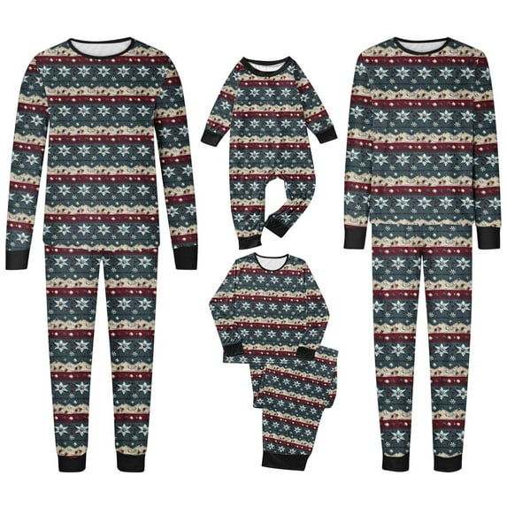jjayotai Matching Family Christmas Set, Velour Christmas Morning Outfit, Holiday Card Matching Family Clothing Set Navy 3Y-Kid