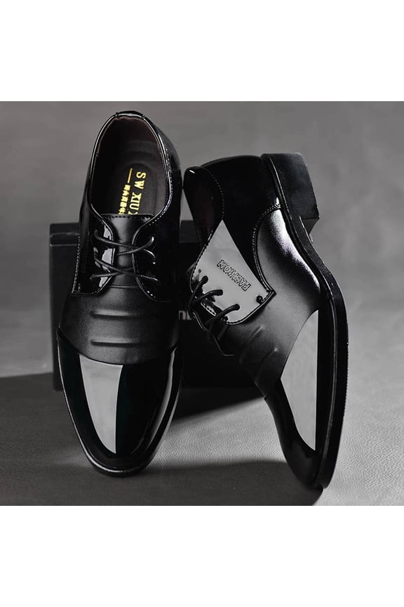 Men Shoes Clearance Sale Fashion Men Business Leather Shoes Casual Pointed Toe Shoes Male Suit Shoes Rollbacks