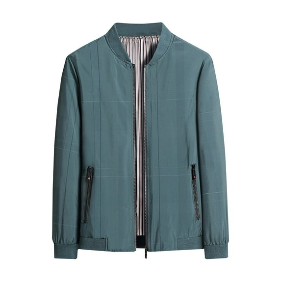 jjayotai Men's Soft Shell Jacket, Lightweight Windbreaker Outdoor Recreation Sports Jackets Coat Green XL