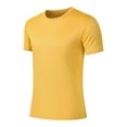 thumbnail image 1 of jjayotai Mesh Workout Shirts for Men Short Sleeve Oversized T-Shirt Crew Neck Quick Dry Tops Basic Summer Tees, 1 of 6