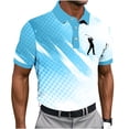 thumbnail image 1 of jjayotai Oversized Tshirts for Men Short Sleeve Graphic Print Collared Shirt Quick Dry Loose Fitted Business Casual Blouses, 1 of 6