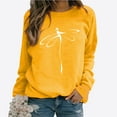 thumbnail image 1 of jjayotai Pullover Sweatshirts for Women, Dragonfly Print Long Sleeve Crew Neck Sweatshirt Casual Loose Cute Graphic Shirts Tops, 1 of 8