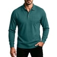 thumbnail image 1 of jjayotai Shirts for Men Long Sleeve Collared Golf Shirt with Pocket Moisture Wicking Quick Dry Performance s, 1 of 6