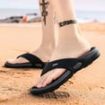 thumbnail image 1 of jjayotai Shoes for Men Men Summer Beach Flip Flops Shoes Sandals Male Slipper Casual Flat Shoes Flash Picks, 1 of 9