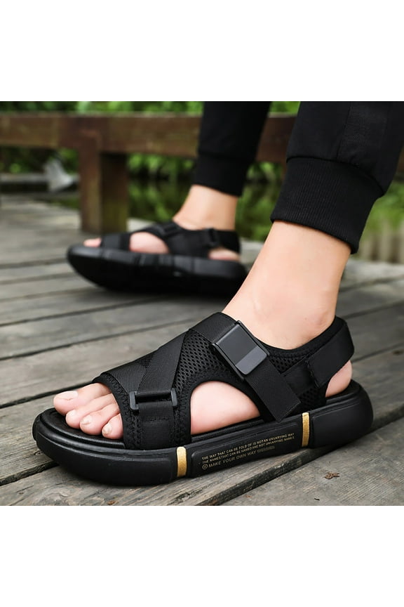 Shoes for Men Summer New Style Outdoor Beach Casual Slippers Men'S Slippers Flash Picks