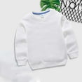 thumbnail image 1 of jjayotai Winter Kids Hoodies Boys Girls Children Solid Color Children's Sweater Pullover Outerwear White 3-4 Years, 1 of 3