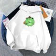 thumbnail image 1 of jjayotai Women's Hoodies, Fashion Casual Long Sleeve Printed Hooded Pocket Sweatshirt Solid Tops Blouse, 1 of 3