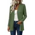 thumbnail image 1 of jjayotai Womens Casual Lightweight Cardigans Open Front Long Sleeve Cardigan Loose Fitted Comfy Fall Outfits, 1 of 6