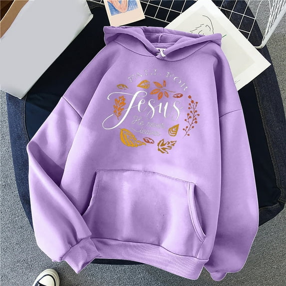 jjayotai Womens Thanksgiving Hoodies, Comfortable Hoodie Heart Pattern Printed Hooded Pocket Drawstring Sweatshirt