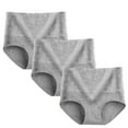 thumbnail image 1 of jjayotai Womens Underpants Clearance 3pcs Women's Briefs Comfortable Cotton High Waist Underwear Women Sexy Panties, 1 of 2