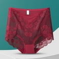 thumbnail image 1 of jjayotai Womens Underpants Clearance Women's Large Size High Waist Sexy Lace Ultra-Thin Breathable Mesh Butt Lifting And Control Panties, 1 of 3